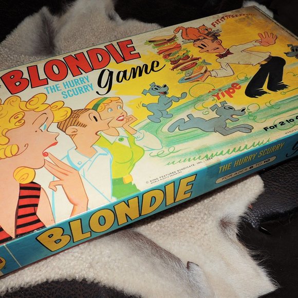 Blondie Hurry Scurry Game - Vintage Board Game - Picture 1 of 5